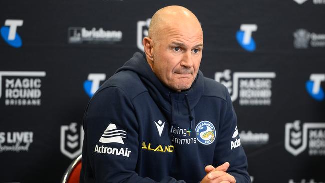 Parramatta coach Brad Arthur. NRL Imagery