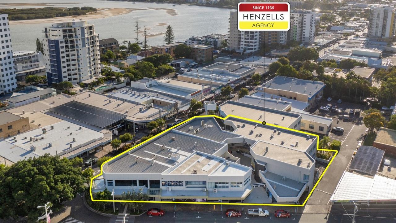 Caloundra City Centre building. Picture: Henzells Agency.