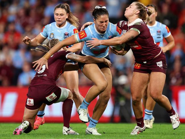 Olivia Kernick has impressed in Origin and will look to carry that form back to Sydney. Picture: Hannah Peters/Getty Images
