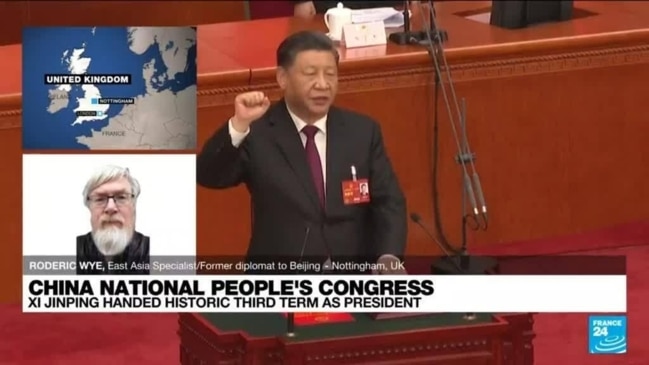 Xi sworn in for historic 3rd term: ‘Final act of this piece of political theater’