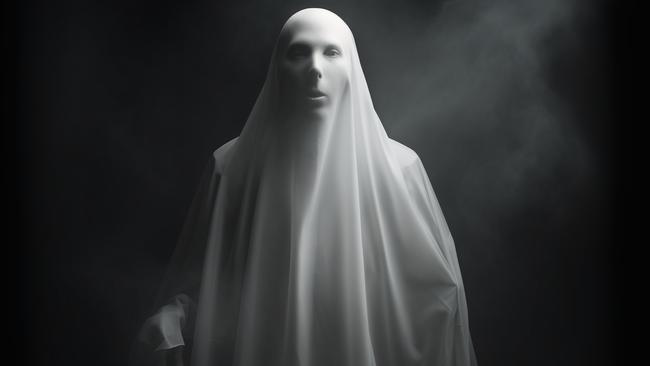 AI ART created with Midjourney // Pictured: Peter Dutton as a ghost