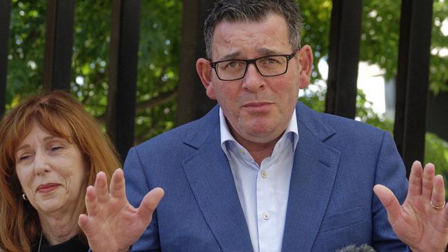 Daniel Andrews says it was his decision not to allow journalists on his China trip. Picture: NCA NewsWire / Valeriu Campan