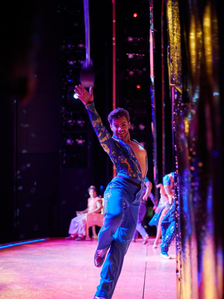 Behind the scenes at Disney's Aladdin at the Festival Centre in Adelaide, Wednesday, April 24, 2019. Picture: MATT LOXTON