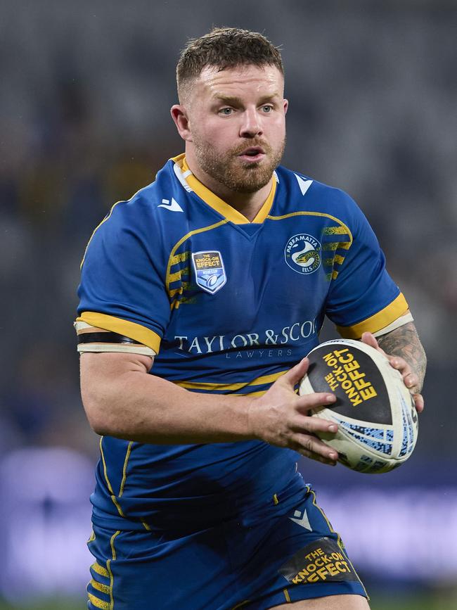 Brown during a NSW Cup match. Picture: Brett Hemmings/Getty Images