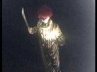 Is this the first photographic evidence of scary clowns in Gympie? Picture: Contributed