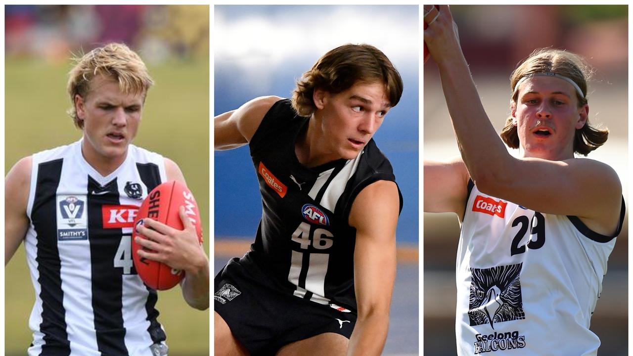 Jack Hutchinson, Will McLachlan and Joe Pike are among the talent who could find an AFL home in May.