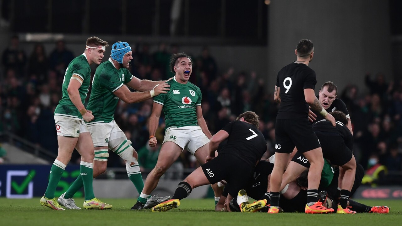 Ireland upset All Blacks 29-20 | Sky News Australia