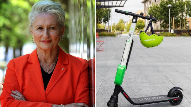 Kerryn Phelps has issued a stark warning about the use of the electric foot scooters