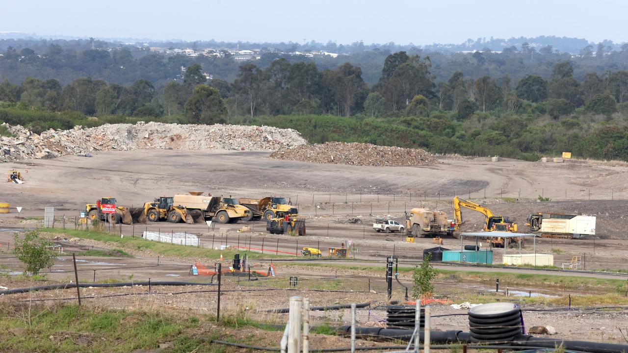 Cleanaway New Chum landfill site. Picture: Steve Pohlner