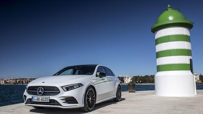 2018 Mercedes-Benz A-Class (overseas model shown)