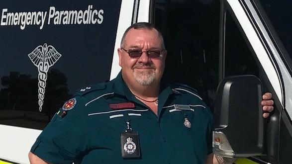 Texas paramedic Peter Solomon received an Ambulance Service Medal in the Queen’s Birthday 2021 Honours List.