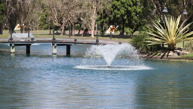 Nicholas Hunter drowned after swimming in a lake at Emerald Lakes Golf Club. Picture Glenn Hampson