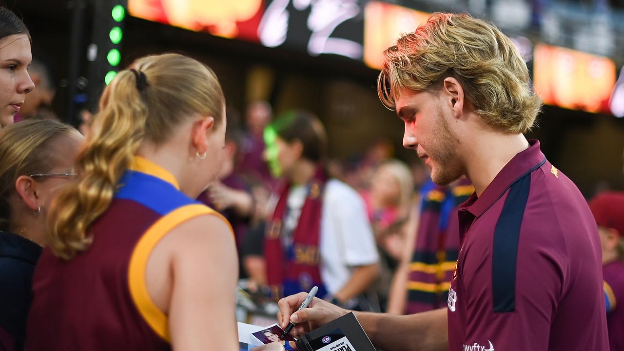 Ashcroft says he has benefited from a series of Brisbane home games watching on from the coaches’ box this season. Picture: Albert Perez / Getty Images