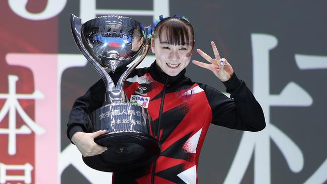 Shoko Miyata looks set to be sent packing. (Photo by Kiyoshi Ota/Getty Images)