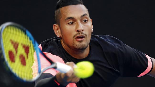 Nick Kyrgios will play No.3 seed Grigor Dimitrov in the fourth round. Picture: Michael Klein