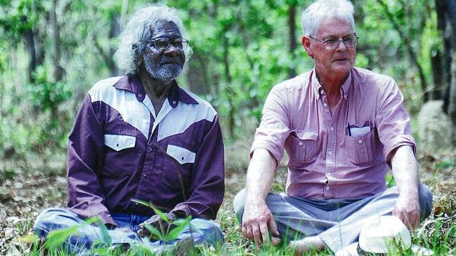 Silas Wolmby (L) and Peter Sutton in 2012. Picture: Brian Cassey