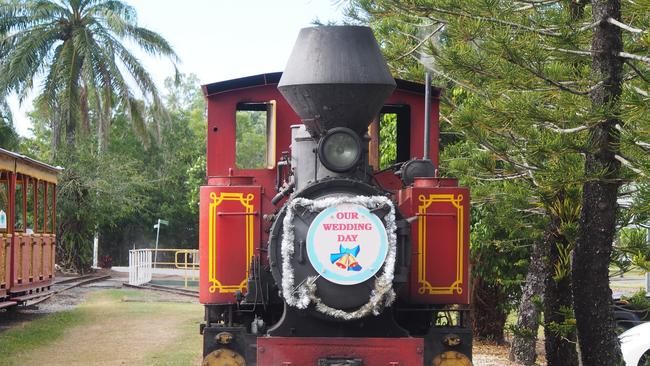 The Port Douglas Bally Hooley train holds a special place in the heart of businessman John Morris.