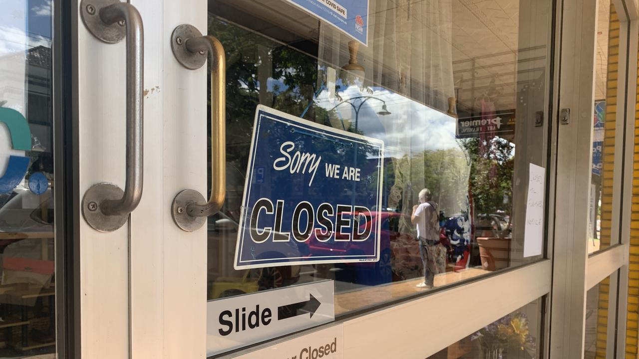 The Lifeline shop on Magellan Street in Lismore was closed on Thursday, September 16, after it was identified a Covid-19 case attended the store. Picture: Liana Boss