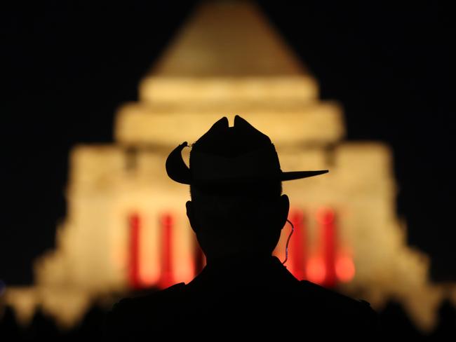 Disappointed veterans called into question the wisdom of holding a foodie dinner at the Shrine. Picture: David Crosling