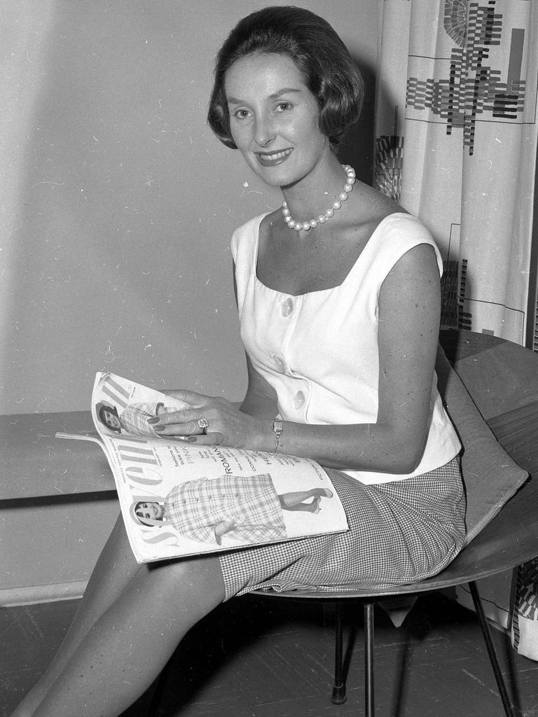 June Dally-Watkins in 1961.