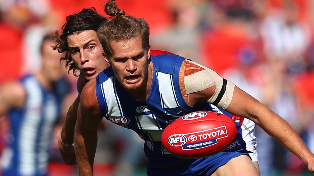 Jed Anderson has returned to Melbourne as a decision looms on his playing future. Picture: Getty Images