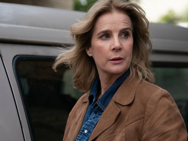 Rachel Griffiths as Mack in the Kiwi comedy drama Madam.