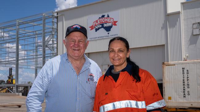 Roger and Melissa Fletcher employ more than 700 people. Picture: David Roma