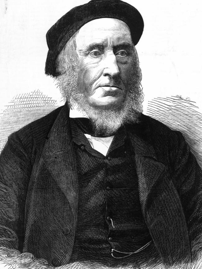 John Pascoe Fawkner, an early settler of Melbourne. Picture: State Library Victoria.