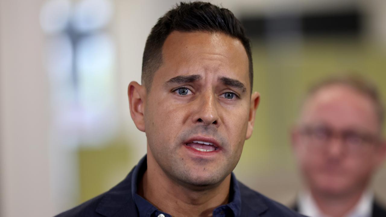 Sydney MP Alex Greenwich says he will begin legal proceedings against Mr Latham unless he ‘apologises and makes amends’ for his actions. Picture: NCA NewsWire/ Damian Shaw