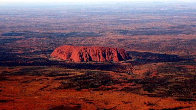 Uluru will be one of the destinations on Qantas’ one-off mystery flight.