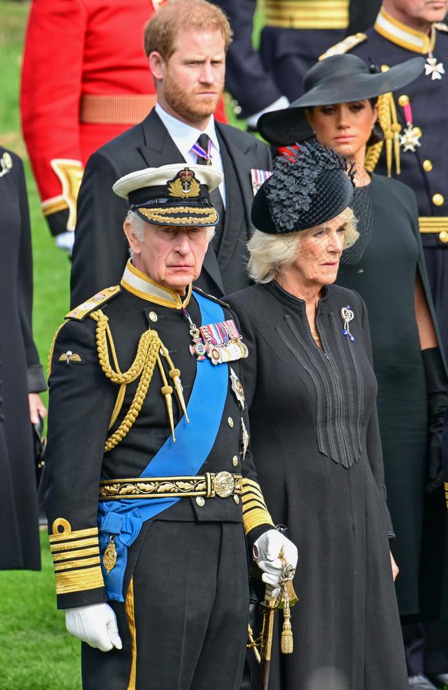 Royal insiders expect relations between Prince Harry and Camilla to remain frosty at the coronation. Picture: Getty Images