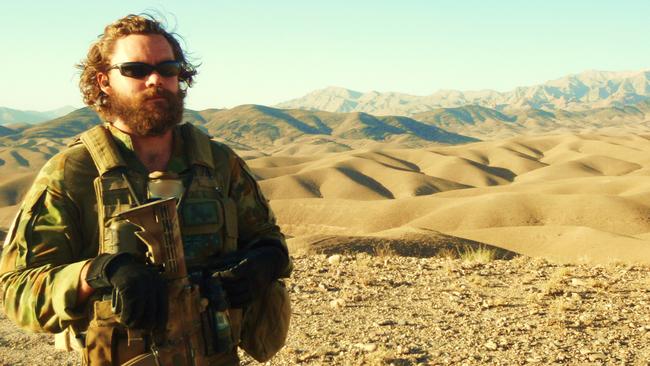 Voodoo Medic Major Dan Pronk in the field. Picture: Supplied