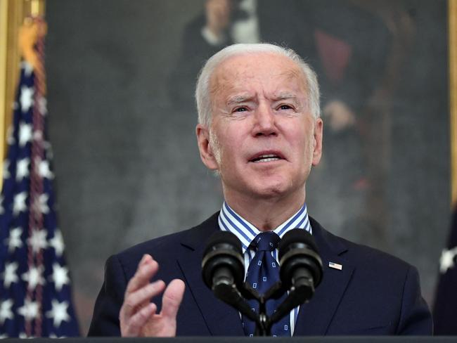 US President Joe Biden will join leaders of Australia, Japan and India for the Quad meeting. Picture: AFP