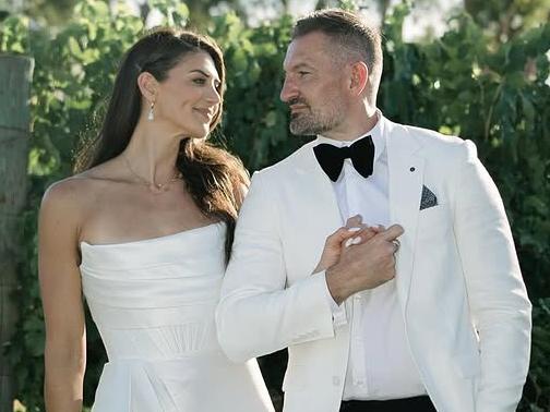 Olympian Stephanie Rice has married her husband Mark Lassey at Sandleford Wines in Perth. Picture : Instagram , ,