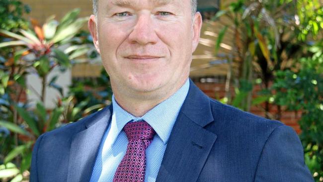 SCHOOL'S IN: St Luke's Anglican School's new principal Craig Merritt is looking forward to making connections in the community.