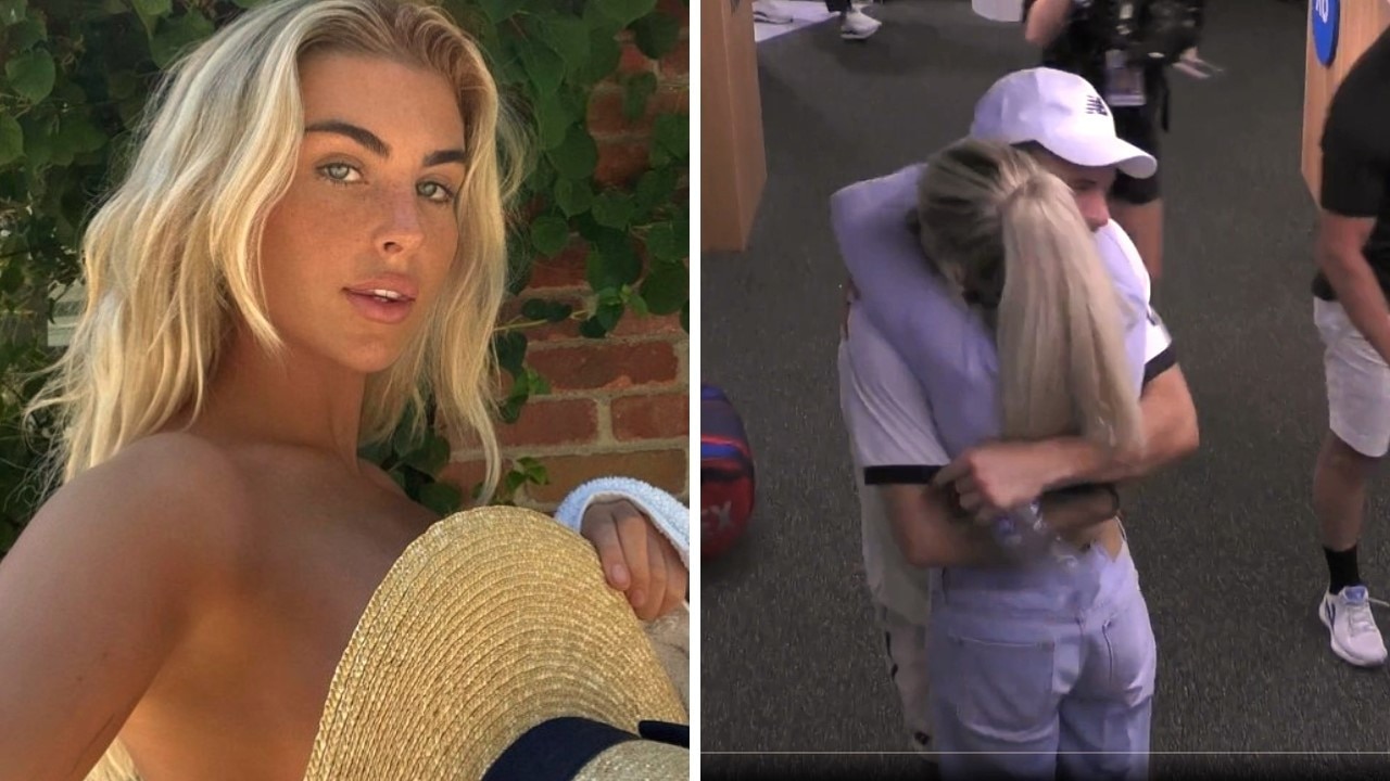 Australian Open Tommy Paul moment with girlfriend Paige Lorenze caught on camera news.au — Australias leading news site