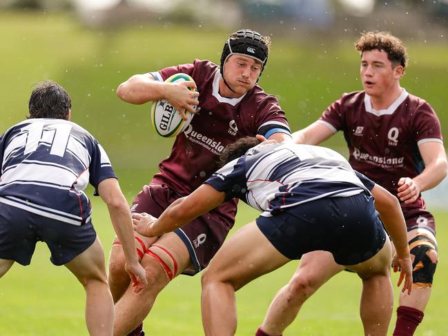 Saxon Thompson in action at the 2024 Australian Schools Rugby Championship. Picture: Rachel Wright