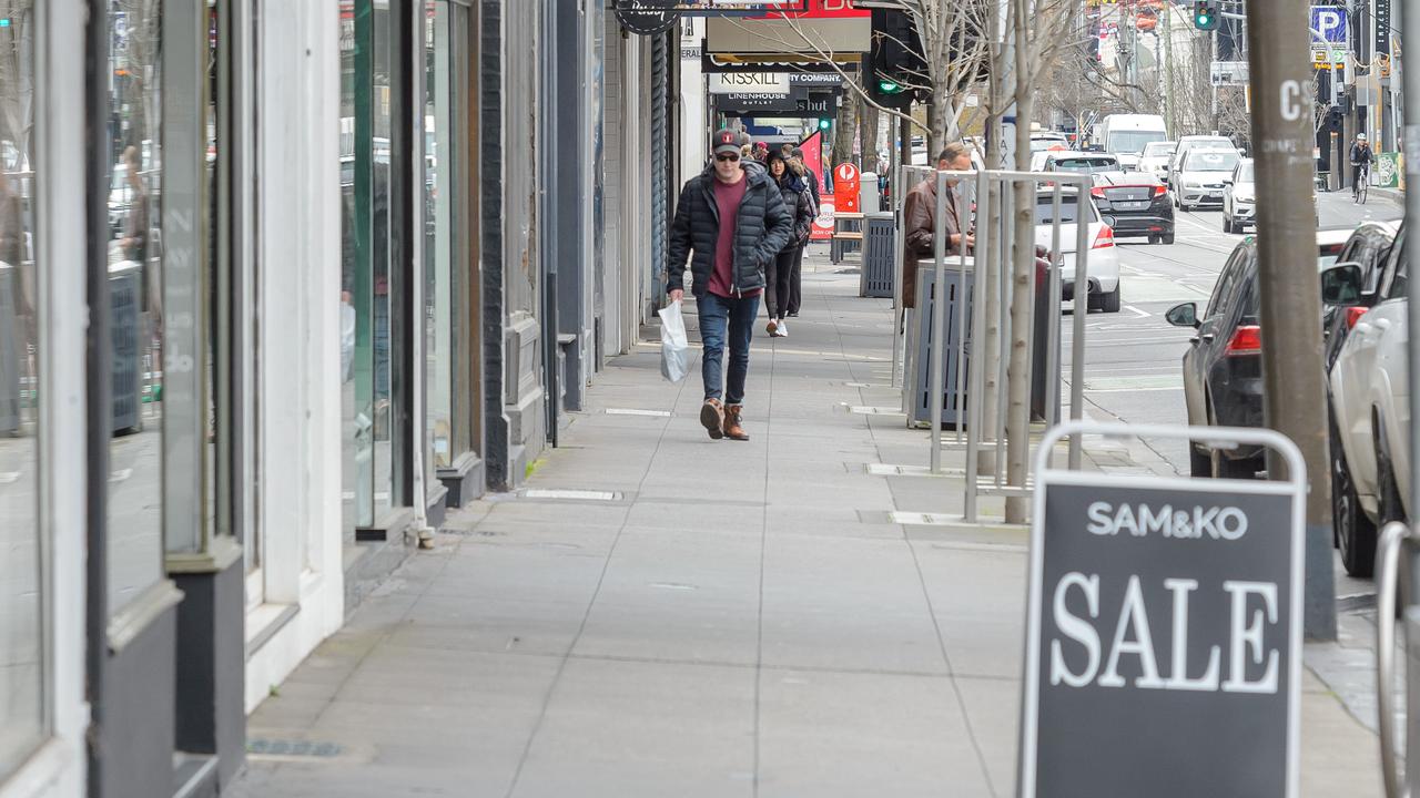 Melbourne has been described as a ghost town in recent weeks. Picture Jay Town