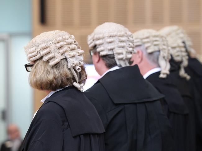 Generic pic Barristers at ceremony  Photographer Philip Norrish NO BY LINE