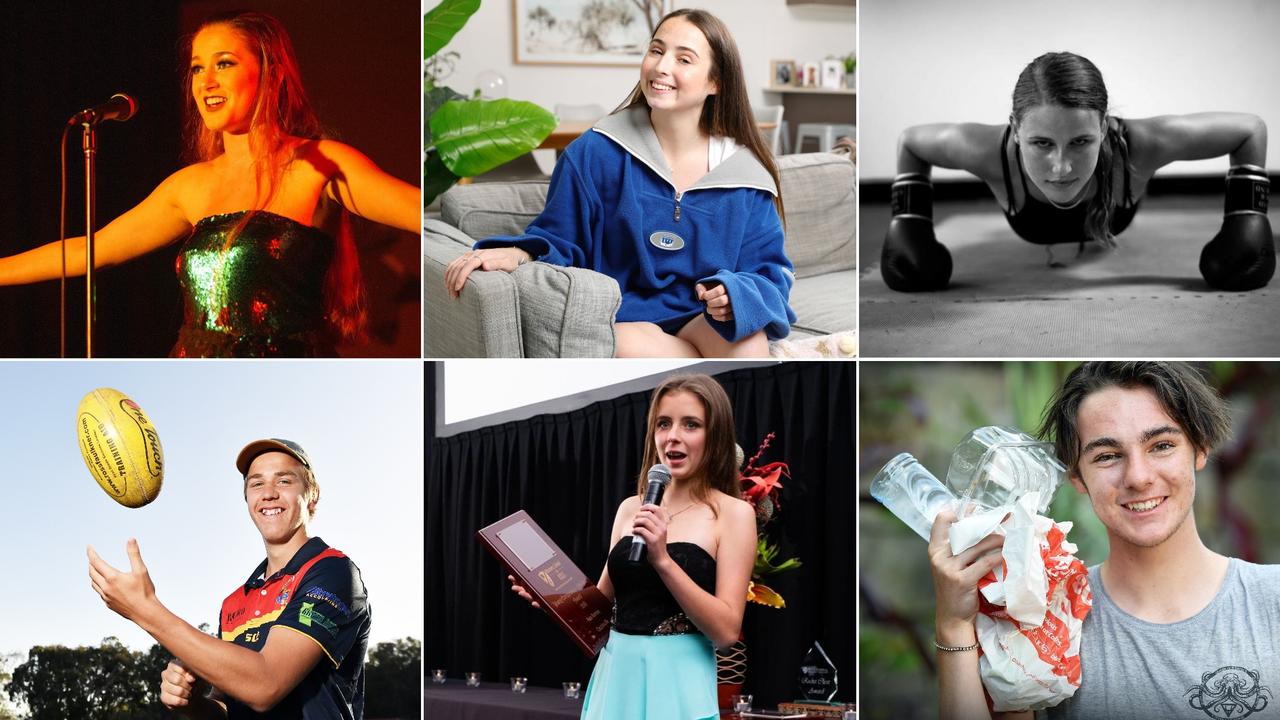 Emma Tomlinson, Savannah Fretwell, Jayda Glazebrook, Shadeau Brain, Paris Ramsay and Rylee Burgess are among 20 of the Coast's most inspiring future leaders under 20.