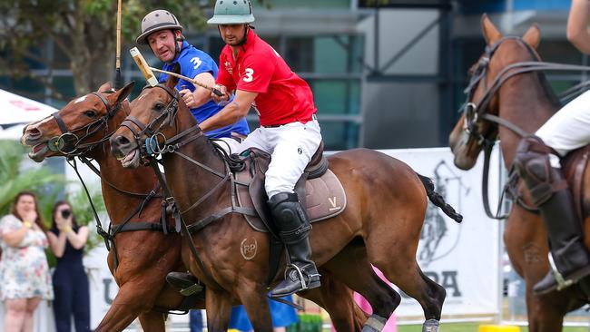 Polo in the City has returned to Albert Park in Melbourne. Pic: Ian Currie