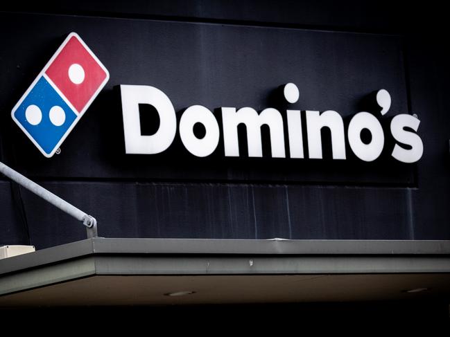 BRISBANE AUSTRALIA - NewsWire Photos JANUARY 27, 2023: Stock Images - Dominos, pizza, delivery. NewsWire / Sarah Marshall