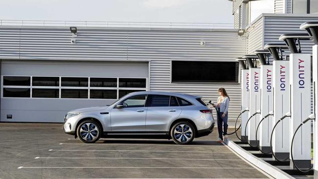 The Mercedes-Benz EQC. Picture: Daimler AG - Global Communicatio