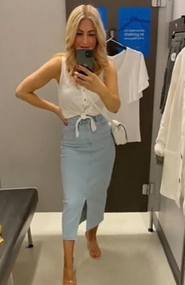 Jean 2025 skirt kmart