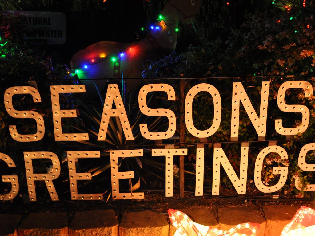 Seasons Greetings to all in Mackness Place.

Photo Candyce Braithwaite / Warwick Daily News