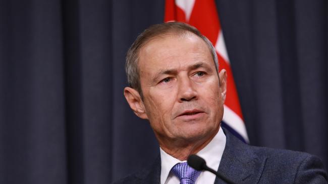 WA Premier Roger Cook is set to meet with ARLC chairman Peter V’landys next month, after making it clear he wants his state to be seriously considered for expansion. Picture: NCA NewsWire.