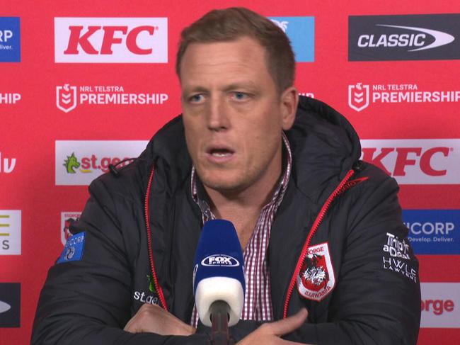 Dragons coach Ryan Carr was fuming at two decisions.
