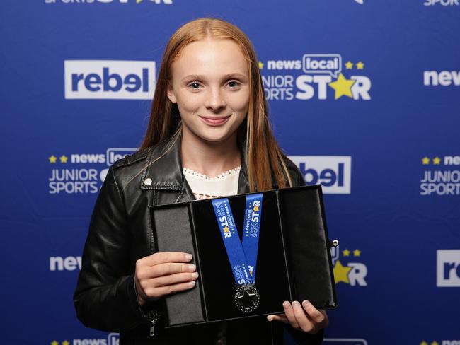 Clementine Mobbs won the Wentworth Courier Young Sporting Spirit award.