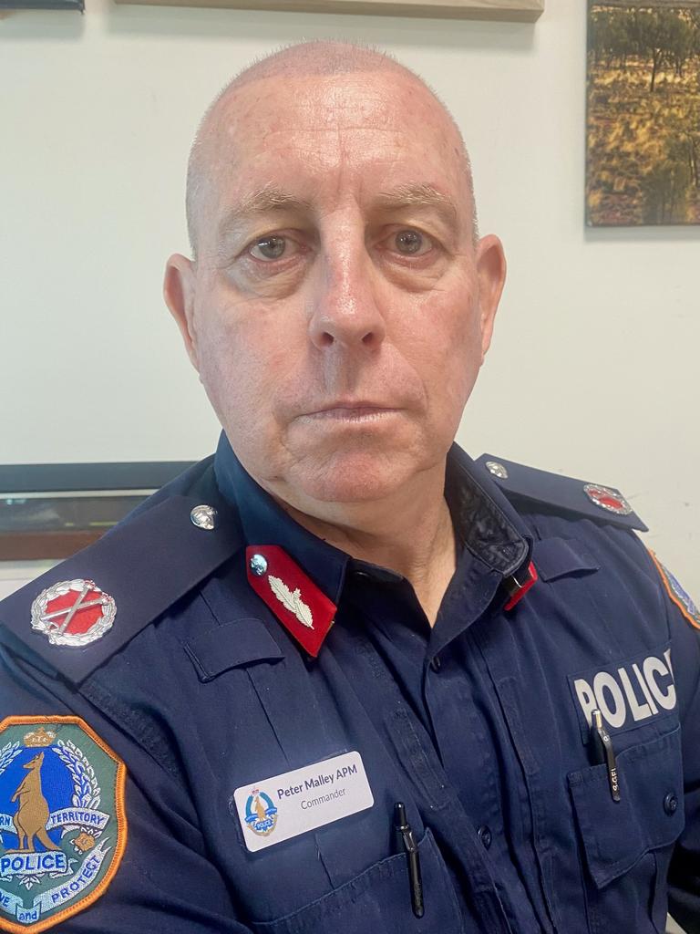 NT Police acting Assistant Commissioner Peter Malley. Picture: Supplied.