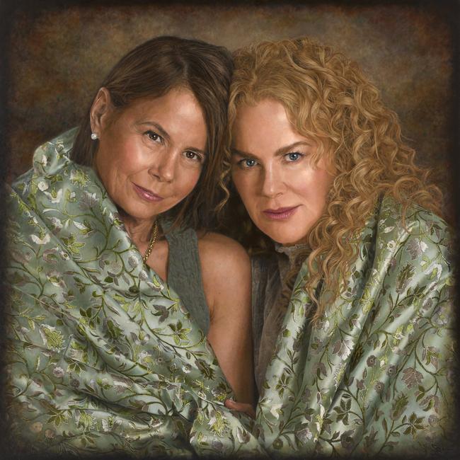 Jaq Grantford ‘Sisters’ © the artist, image © Art Gallery of New South Wales, Jenni Carter Sitters: Antonia Kidman and Nicole Kidman